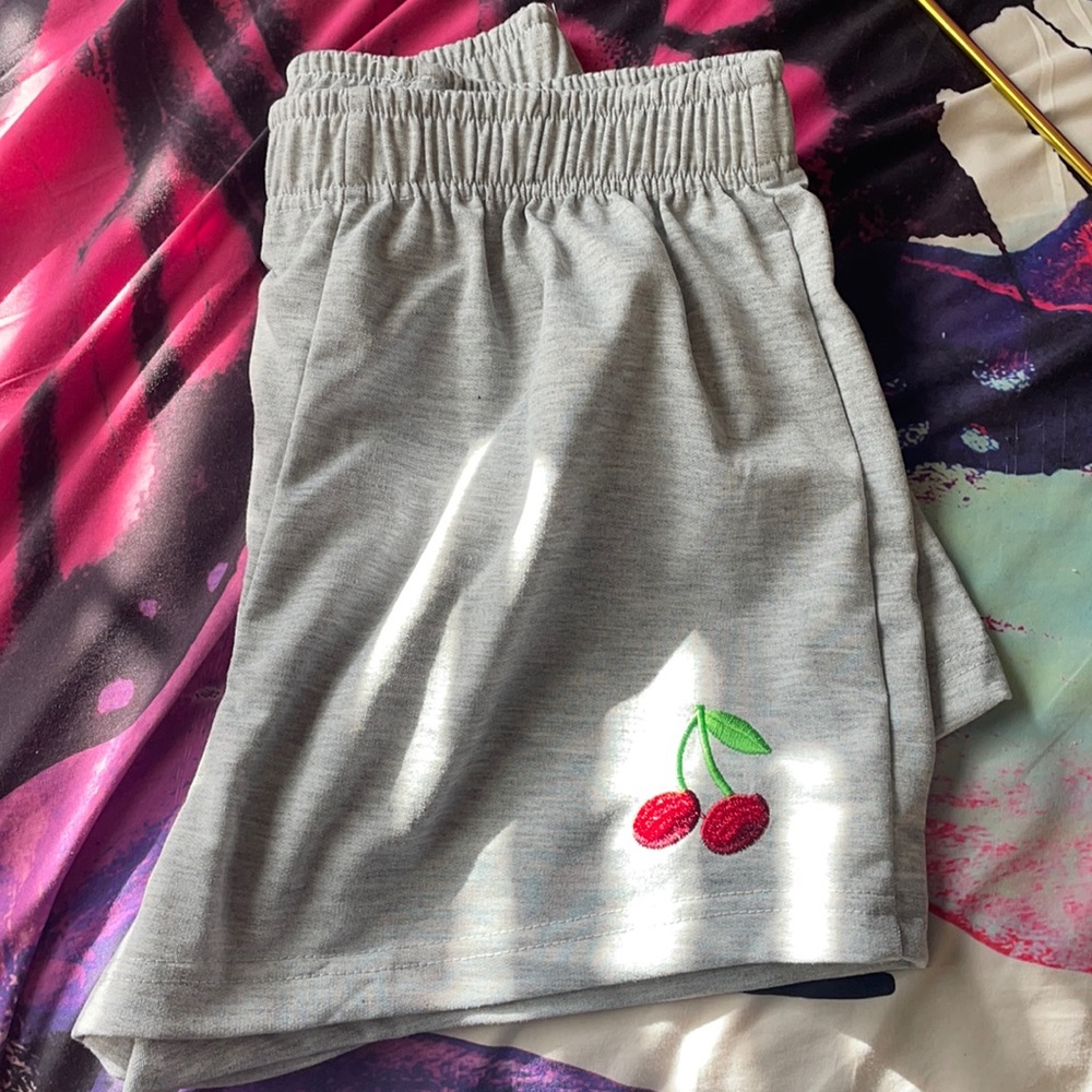 Gray Cherry shorts